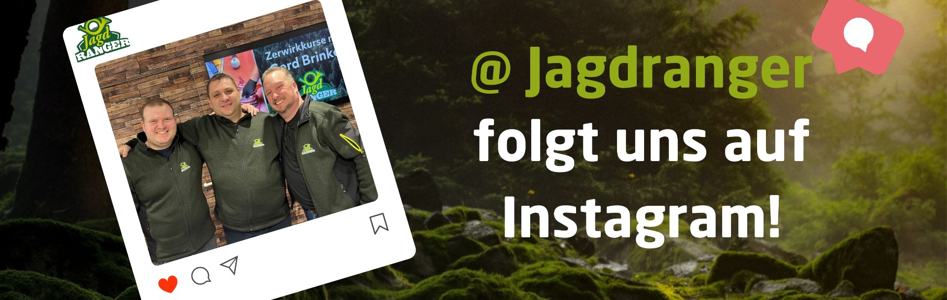 Folgt uns auf Social Media!