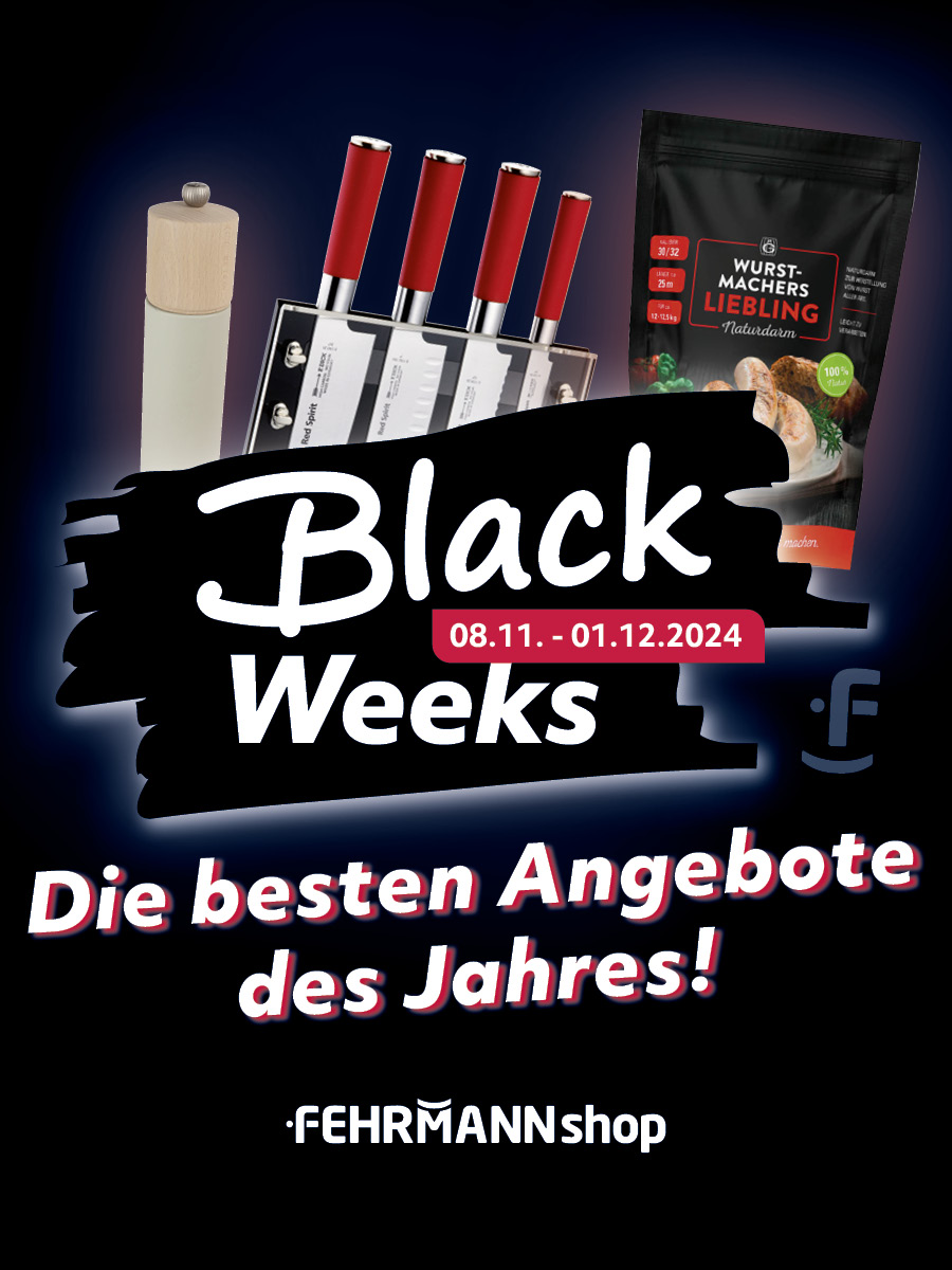 Black Weeks Aktion bei FEHRMANNshop!